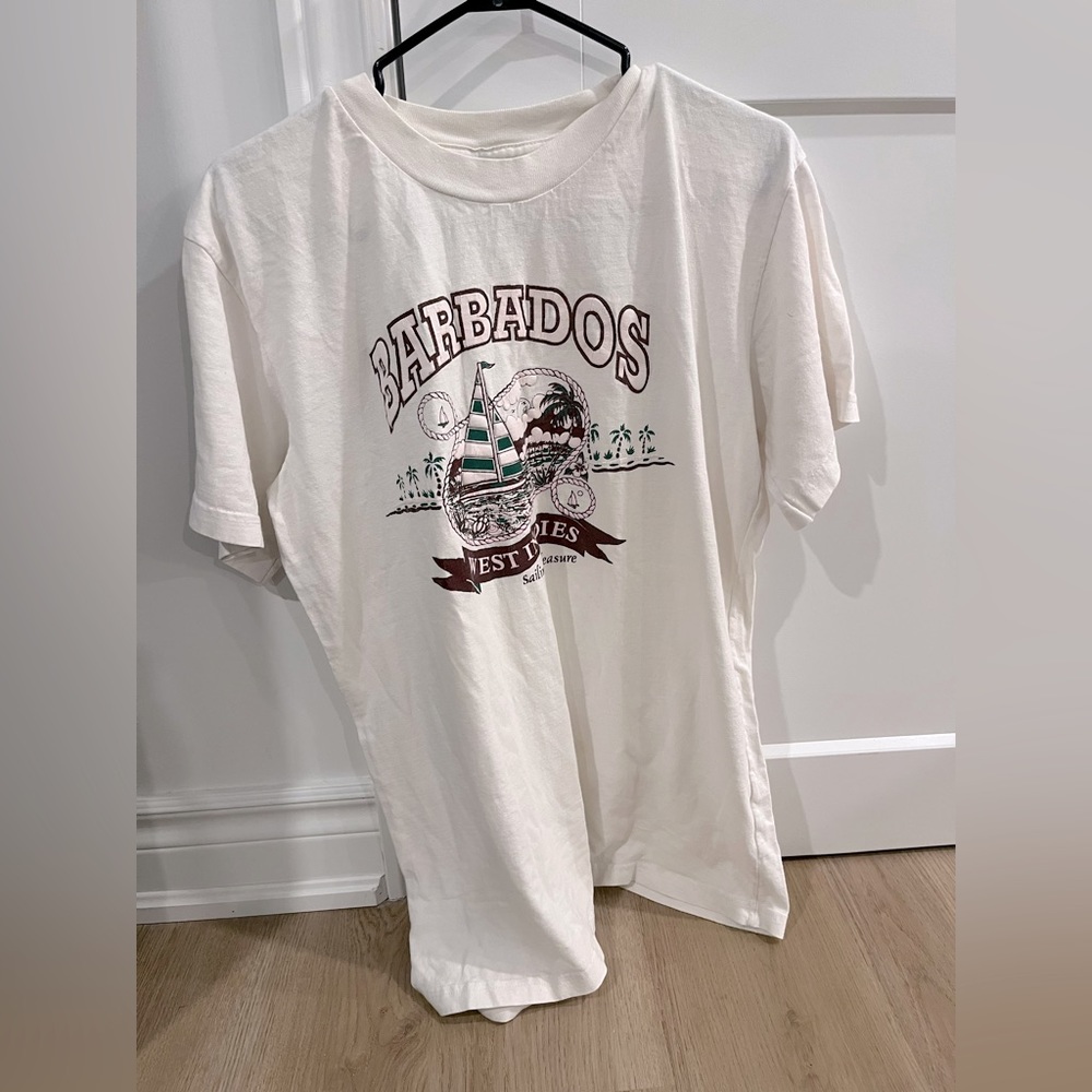 Vintage Size M Barbados T-shirt - In Good Used Condition